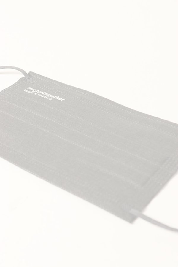 画像6:   evolvetogether イヴォルブトゥギャザー GRAY（30 face masks pack｜30枚入り）{-BCS} (6)
