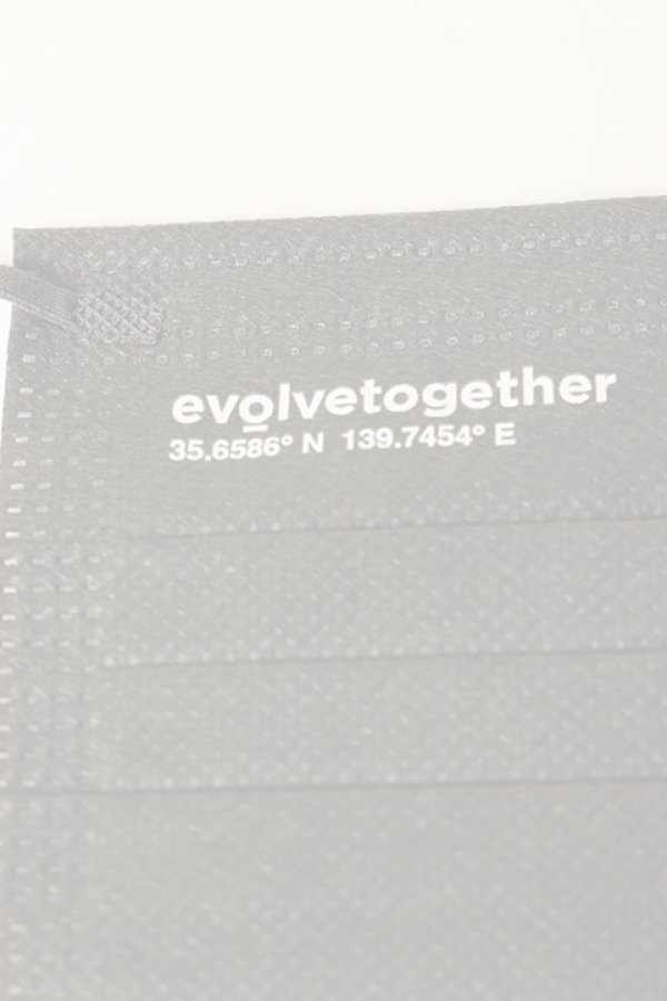 画像7:   evolvetogether イヴォルブトゥギャザー GRAY（30 face masks pack｜30枚入り）{-BCS} (7)