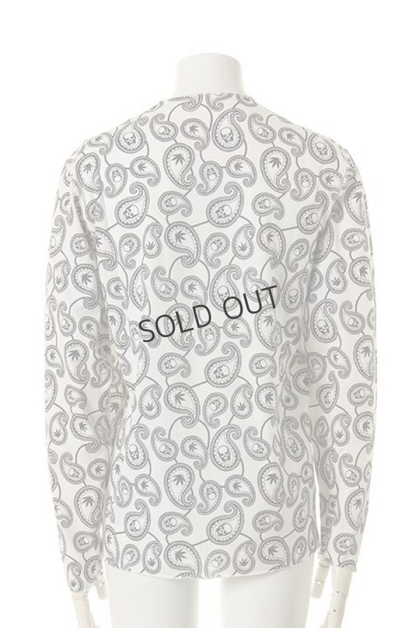 画像2: {SOLD}lucien pellat-finet ルシアン ペラフィネ PAISLEY ALLOVER LONG SLEEVE T-SHIRT{-AFA} (2)