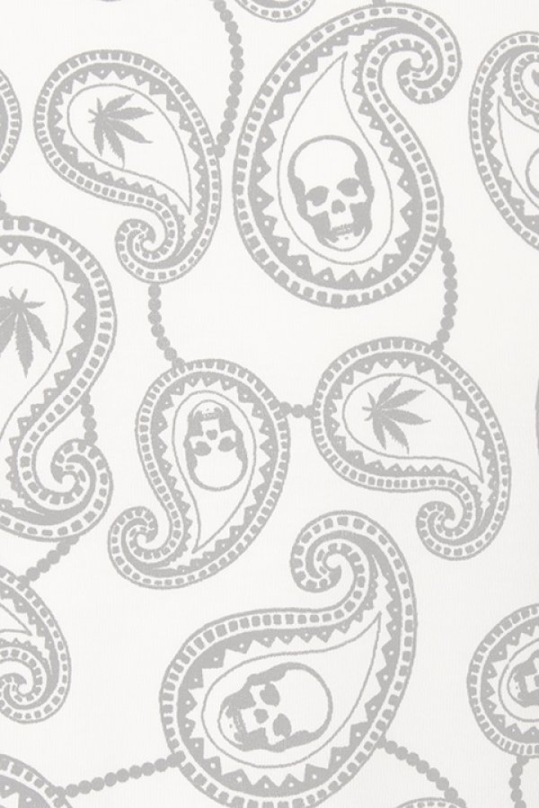 画像4:   lucien pellat-finet ルシアン ペラフィネ PAISLEY ALLOVER LONG SLEEVE T-SHIRT{-AFA} (4)
