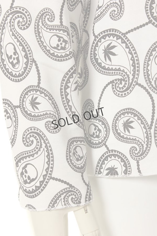 画像5: {SOLD}lucien pellat-finet ルシアン ペラフィネ PAISLEY ALLOVER LONG SLEEVE T-SHIRT{-AFA} (5)