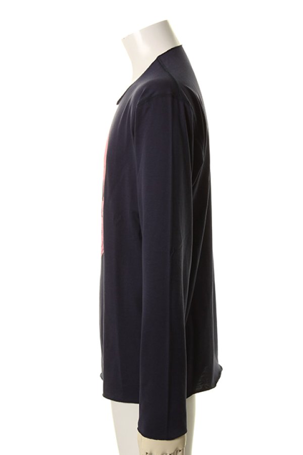 画像3: 【 50%OFF セール95,700円→47,850円】 lucien pellat-finet ルシアン ペラフィネ PINK SKULL（F）LONG SLEEVE T－SHIRT{-AGA} (3)