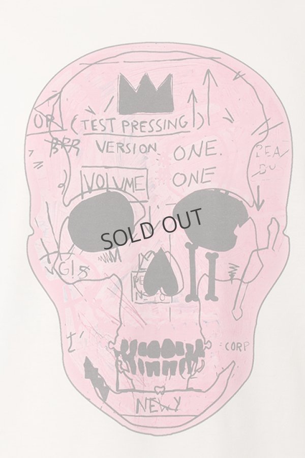 画像5: {SOLD}lucien pellat-finet ルシアン ペラフィネ PINK SKULL（F）LONG SLEEVE T－SHIRT{-AGA} (5)