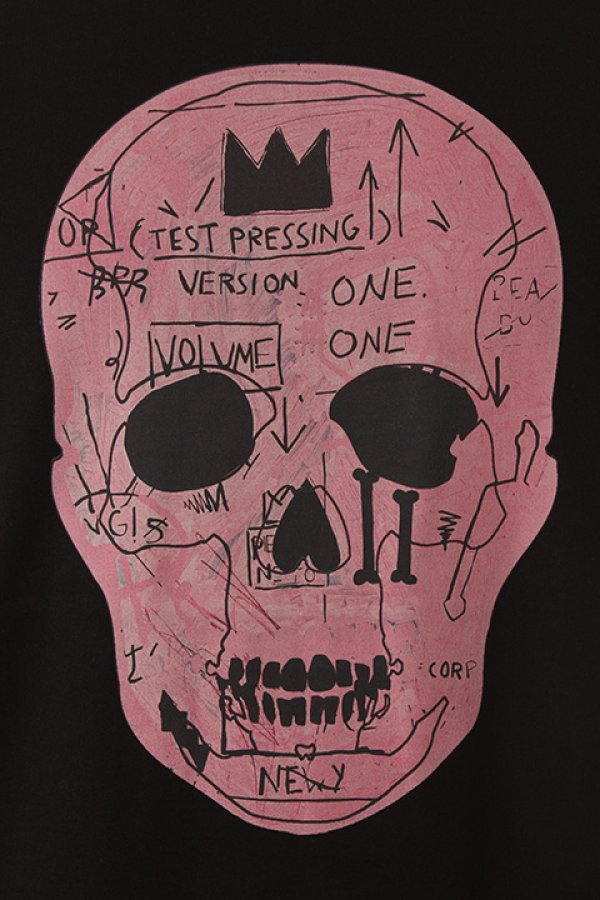 画像5: 【 50%OFF セール93,500円→46,750円】 lucien pellat-finet ルシアン ペラフィネ PINK SKULL（F）SHORT SLEEVE T－SHIRT{-AGA} (5)
