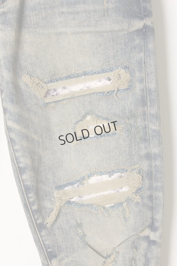 画像4: {SOLD}AMIRI アミリ Snake Patch Jean{-AIA} (4)