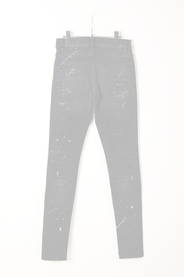画像2:  {SOLD} AMIRI アミリ Paint Splatter Jean {-AIA}  :F9M01106SD-BLK  (2)