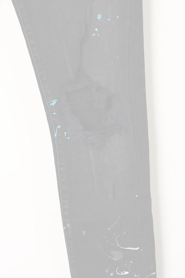 画像4:  {SOLD} AMIRI アミリ Paint Splatter Jean {-AIA}  :F9M01106SD-BLK  (4)