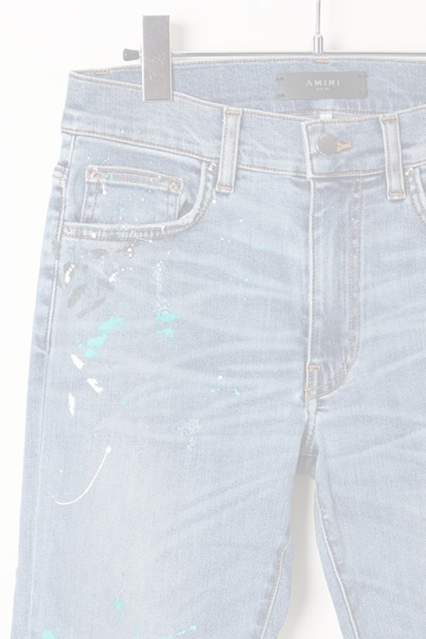 画像3:  {SOLD} AMIRI アミリ Paint Splatter Jean {-AIA}  :F9M01106SD-ROS  (3)