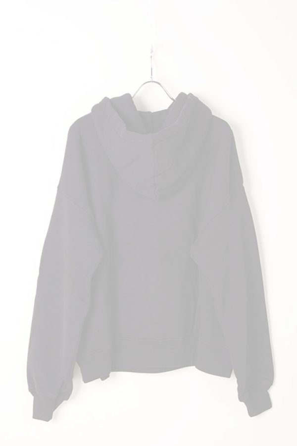 画像2:  {SOLD} AMIRI アミリ Bean Through The Fire Hoodie {-AIA}  :F9M02125TE-TAR  (2)
