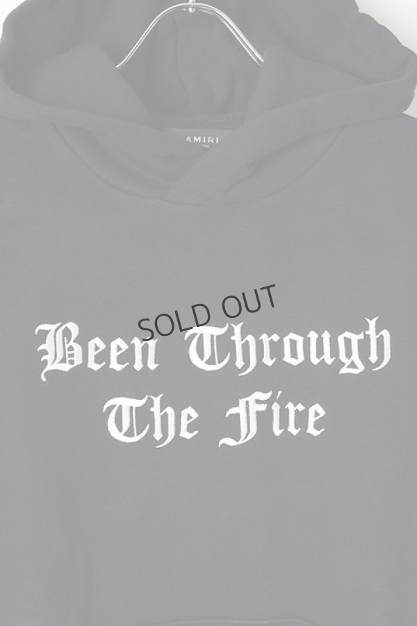画像5: {SOLD}AMIRI アミリ Bean Through The Fire Hoodie{-AIA} (5)