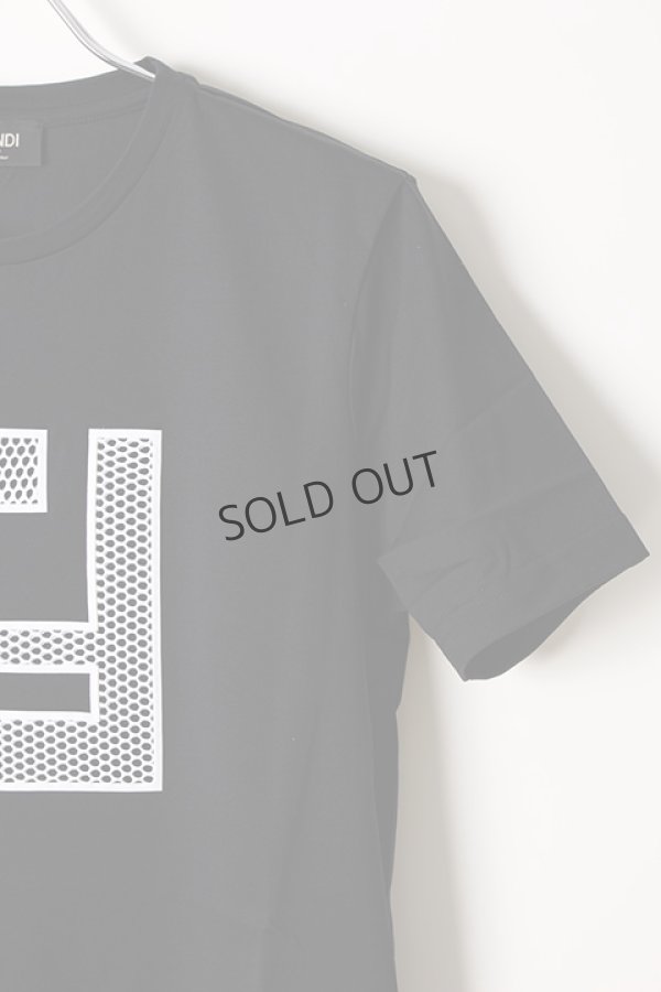 画像3: {SOLD}FENDI フェンディ T-SHIRT FF MESH LIGHT JERSEY{-AIS} (3)