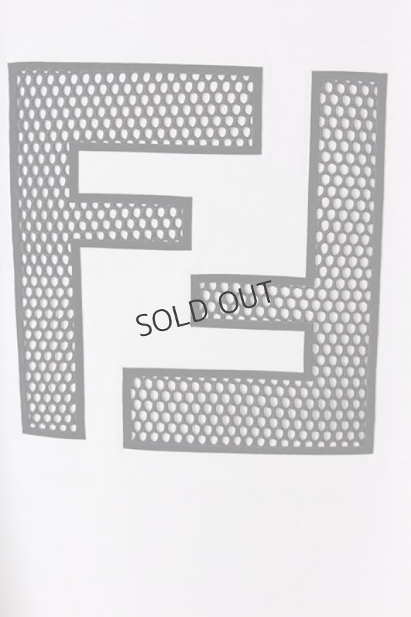 画像5: {SOLD}FENDI フェンディ T-SHIRT FF MESH LIGHT JERSEY{-AIS} (5)