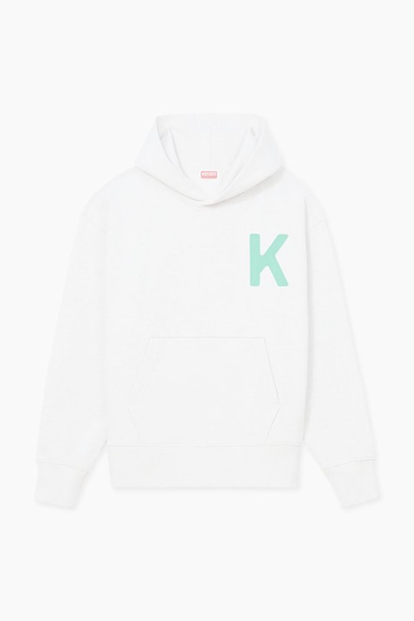 画像2:   KENZO ケンゾー Lucky Tiger' エンブロイダリー オーバーサイズ フーディー ユニセックス {-BDA}  :FE58SW0114MF-93  (2)