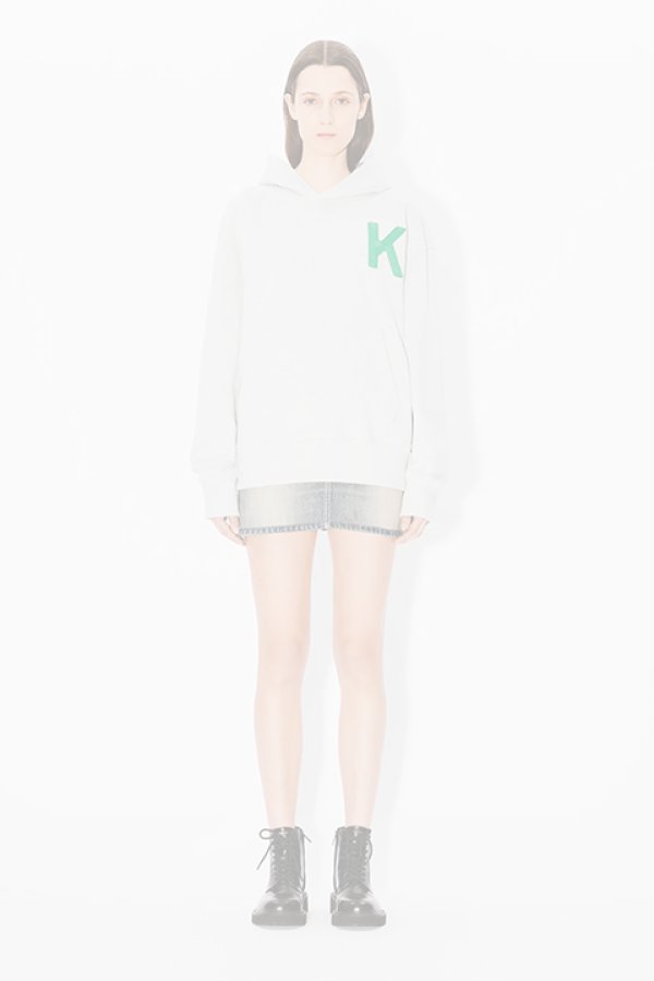 画像5:   KENZO ケンゾー Lucky Tiger' エンブロイダリー オーバーサイズ フーディー ユニセックス {-BDA}  :FE58SW0114MF-93  (5)