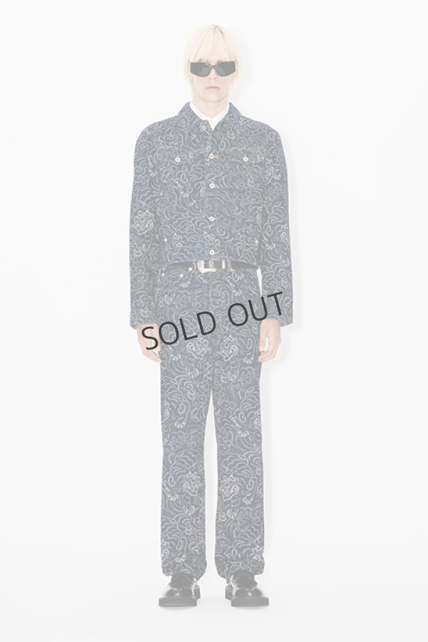 画像3: {SOLD}KENZO ケンゾー KENZO Star Tiger' トラッカー ジャケット イン ジャパニーズ デニム{-BDA} (3)