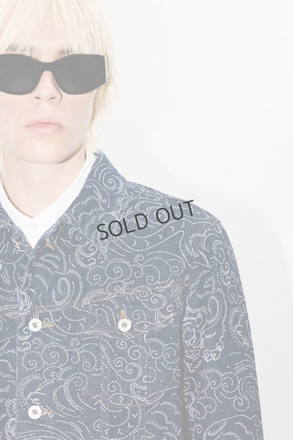 画像6: {SOLD}KENZO ケンゾー KENZO Star Tiger' トラッカー ジャケット イン ジャパニーズ デニム{-BDA} (6)