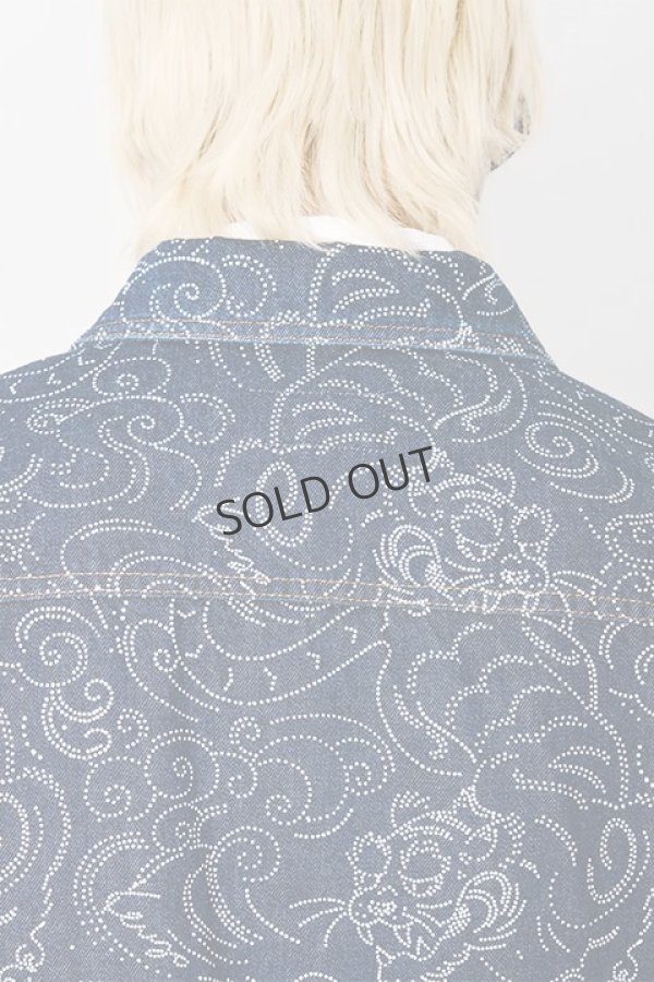 画像7: {SOLD}KENZO ケンゾー KENZO Star Tiger' トラッカー ジャケット イン ジャパニーズ デニム{-BDA} (7)