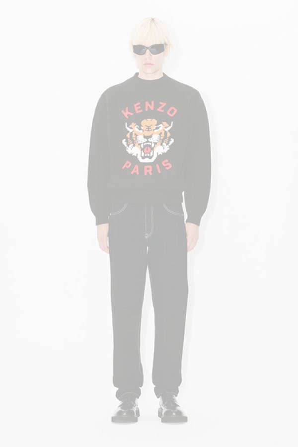 画像9:   KENZO ケンゾー Lucky Tiger' エンブロイダリー ジャンパー {-BDA}  :FE68PU4773LH-99  (9)