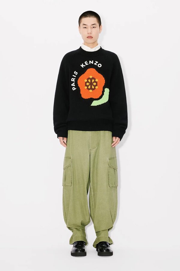 画像5: KENZO ケンゾー 'KENZO Pop' ウール ジャンパー{-BES} (5)