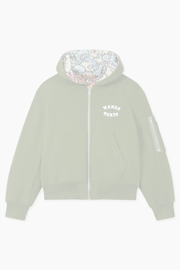 画像3:   KENZO ケンゾー 'KENZO by Verdy' リバーシブル フ―ディー {-BES}  :FF55SW2514MT-50-M  (3)