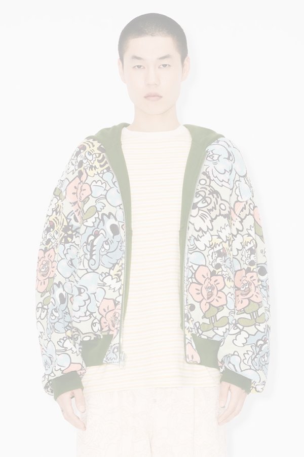 画像5:   KENZO ケンゾー 'KENZO by Verdy' リバーシブル フ―ディー {-BES}  :FF55SW2514MT-50-M  (5)