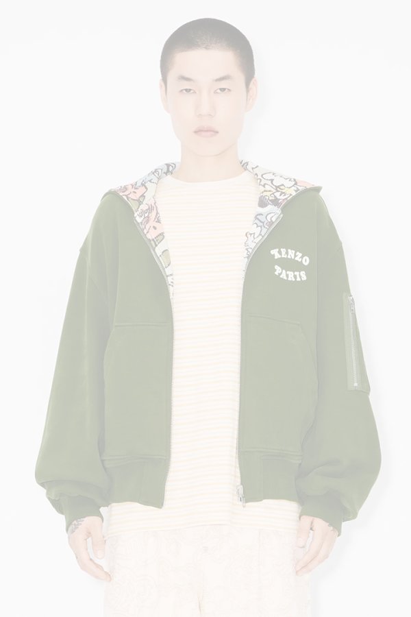 画像10:   KENZO ケンゾー 'KENZO by Verdy' リバーシブル フ―ディー {-BES}  :FF55SW2514MT-50-M  (10)