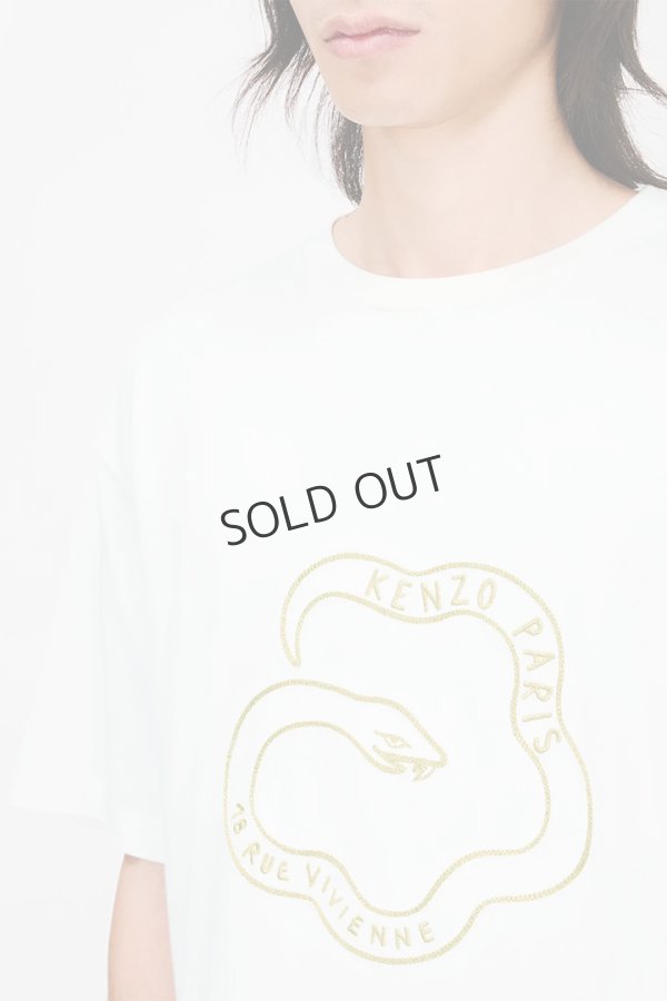 画像6: {SOLD}KENZO ケンゾー Lunar New Year' エンブロイダリー オーバーサイズ Tシャツ{-BES} (6)