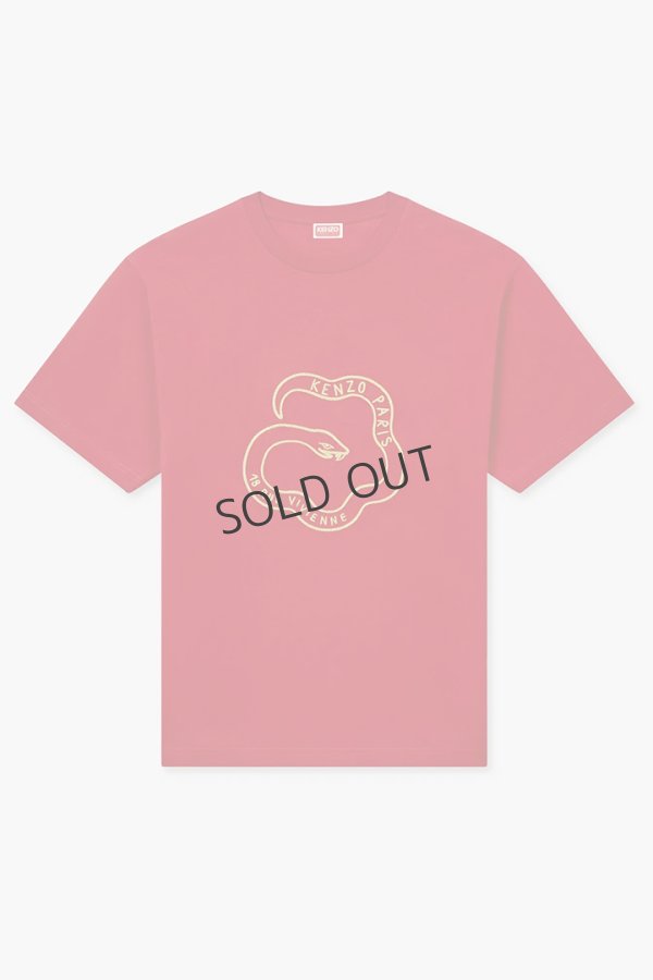 画像1: {SOLD}KENZO ケンゾー Lunar New Year' エンブロイダリー オーバーサイズ Tシャツ{-BES} (1)