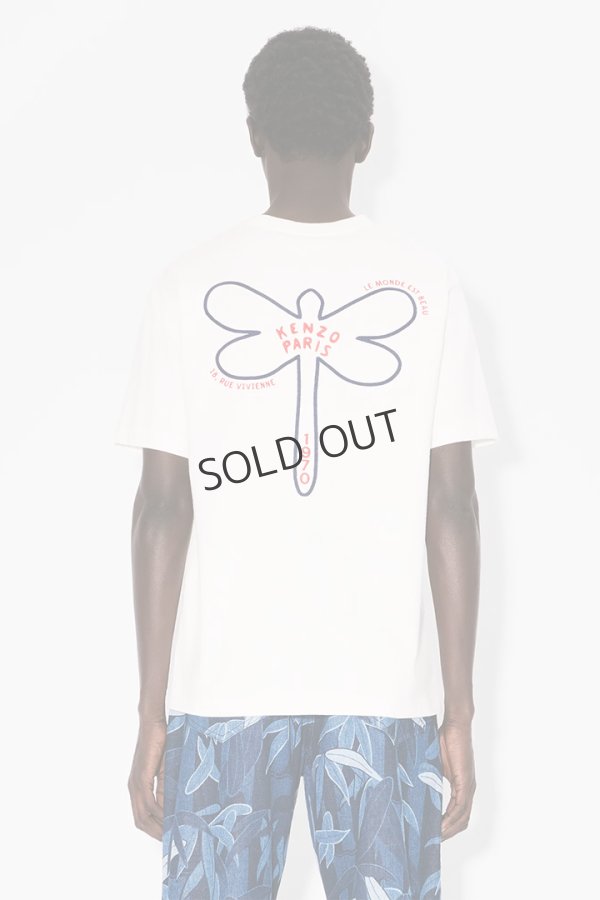 画像4: {SOLD}KENZO ケンゾー KENZO Dragonfly' エンブロイダリー Tシャツ{-BES} (4)