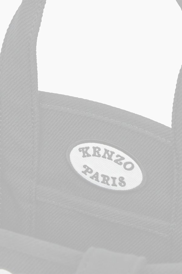 画像3:   KENZO ケンゾー 'KENZO VERDY MARKET' KENZO Utility スモール トートバッグ リバーシブル {-BES}  :FF58SA910F37-99-TU  (3)