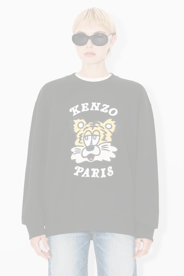画像7:   KENZO ケンゾー 'KENZO VERDY MARKET' エンブロイダリー スウェット ユニセックス {-BES}  :FF58SW2394MF-99  (7)