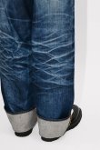 画像10: KENZO ケンゾー ターンアップ ワイド フィット ジーンズ ジャパニーズ デニム {-BEA} (10)