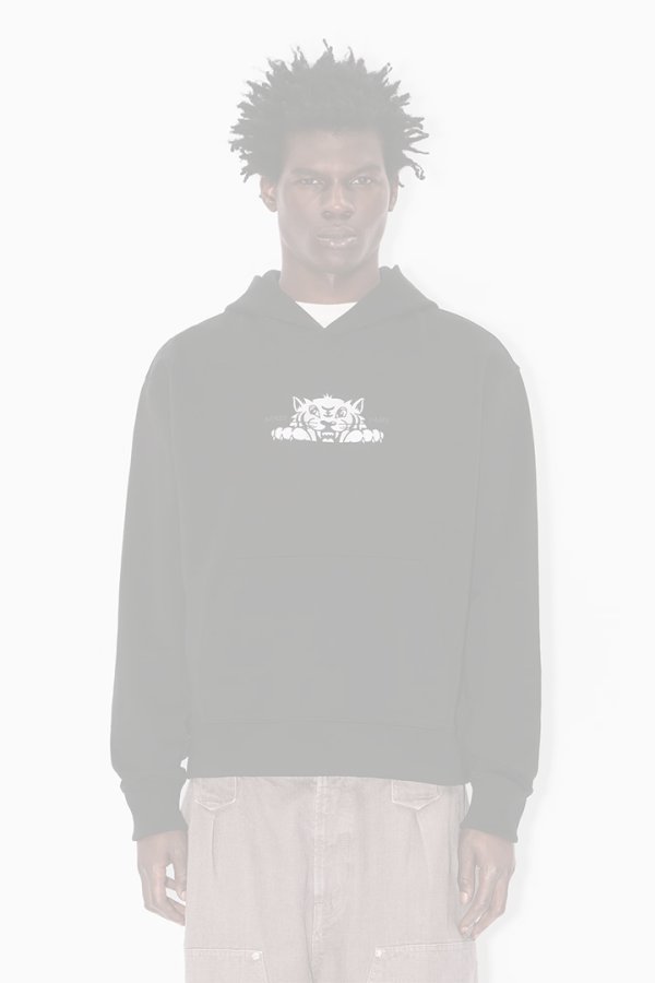 画像3:   KENZO ケンゾー KENZO Happy Tiger' エンブロイド コットン フ―ディー  {-BEA}  :FF65HO2534MF-99J-M  (3)