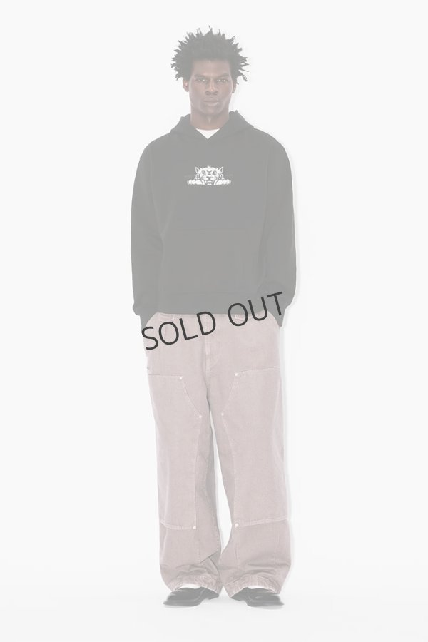 画像5: {SOLD}KENZO ケンゾー KENZO Happy Tiger' エンブロイド コットン フ―ディー {-BEA} (5)