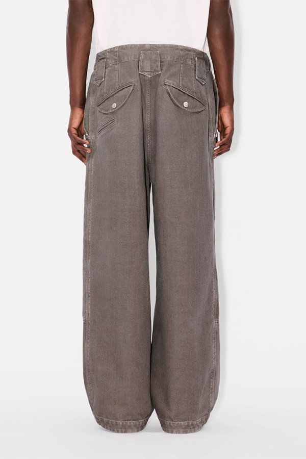 画像5: KENZO ケンゾー KENZO Weave' ダブルニー パンツ{-BEA} (5)