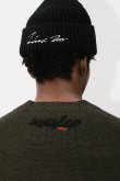 画像8: 【 20%OFF セール101,200円→80,960円】 KENZO ケンゾー Kenzo x Futura 2000' エンブロイダリー ニット ウール ジャンパー{-BEA} (8)
