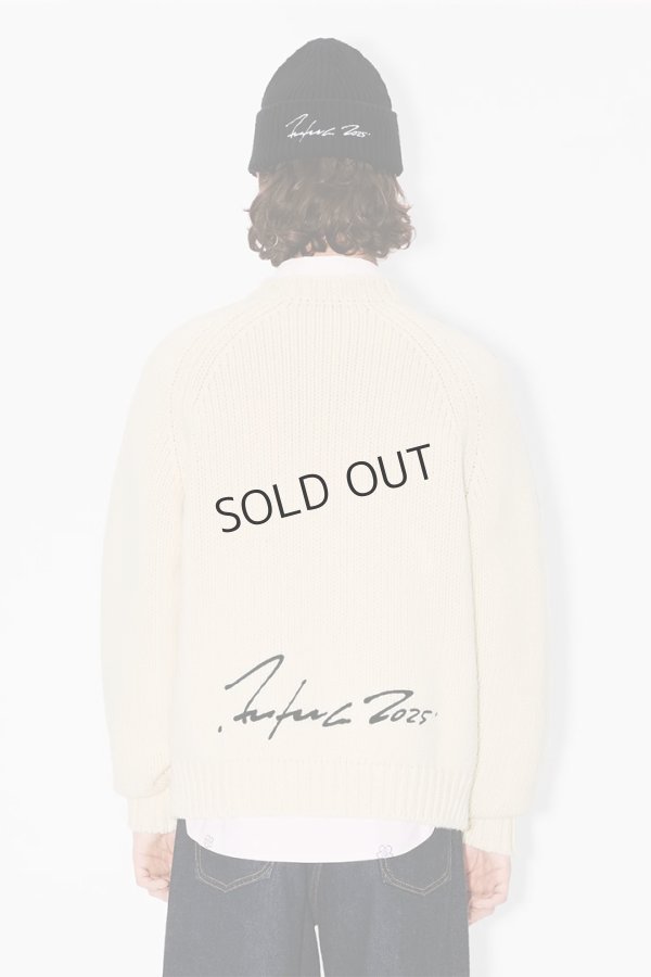 画像4: {SOLD}KENZO ケンゾー Kenzo x Futura 2000' ウール ジャンパー{-BEA} (4)