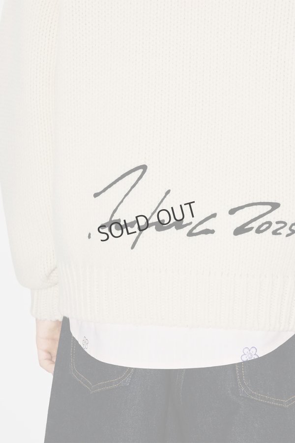 画像8: {SOLD}KENZO ケンゾー Kenzo x Futura 2000' ウール ジャンパー{-BEA} (8)