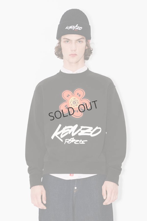 画像3: {SOLD}KENZO ケンゾー Kenzo x Futura 2000' コットン スウェット {-BEA} (3)