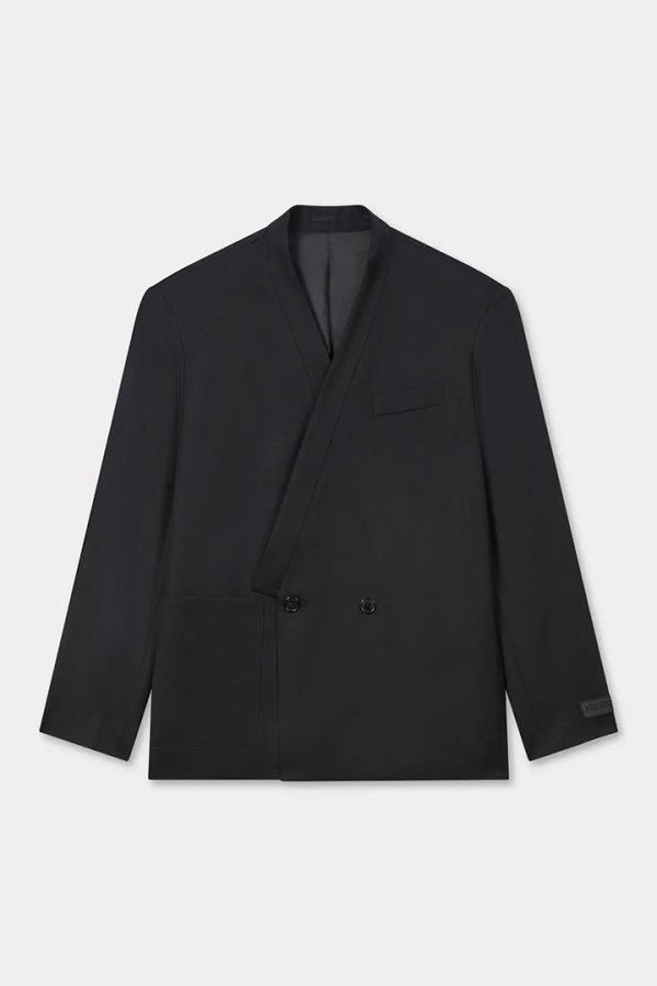 画像1: KENZO ケンゾー KENZO Weave' KIMONO テーラード ジャケット{-BEA} (1)