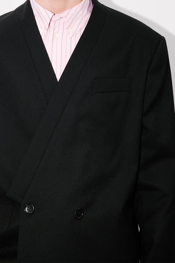 画像7: KENZO ケンゾー KENZO Weave' KIMONO テーラード ジャケット{-BEA} (7)