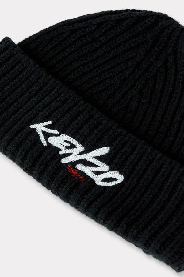 画像3: KENZO ケンゾー Kenzo x Futura 2000' ウール ビーニー {-BEA} (3)
