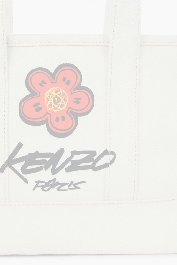 画像3:   KENZO ケンゾー Kenzo x Futura 2000' キャンバス 'Kenzo Utility' スモール トートバッグ {-BEA}  :FF68SA910F36-03-TU  (3)