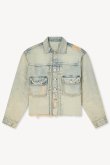 画像1: KENZO ケンゾー トラッカー ジャケット イン ジャパニーズ セルビッジ デニム{-BFS} (1)