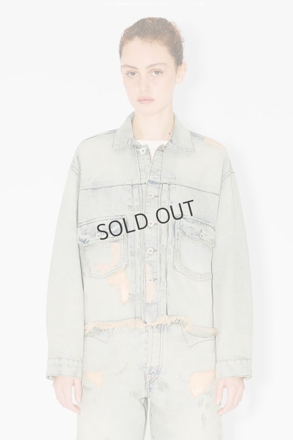 画像3: {SOLD}KENZO ケンゾー トラッカー ジャケット イン ジャパニーズ セルビッジ デニム{-BFS} (3)