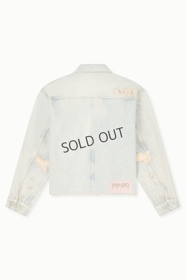 画像8: {SOLD}KENZO ケンゾー トラッカー ジャケット イン ジャパニーズ セルビッジ デニム{-BFS} (8)