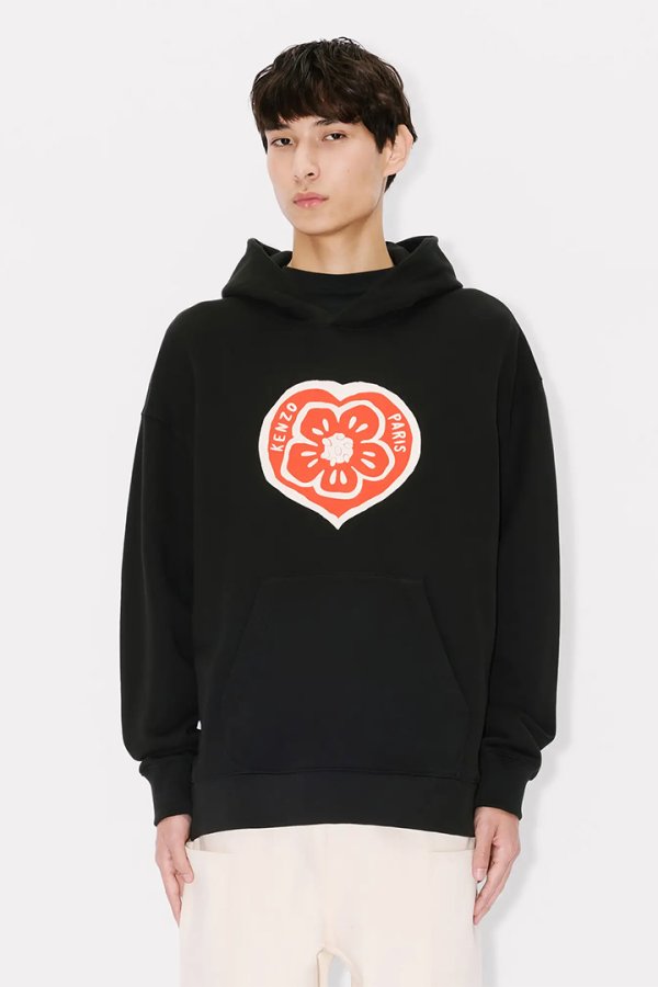 画像2: KENZO ケンゾー KENZO Boke Heart' オーバーサイズ フーディー イン コットン{-BFS} (2)