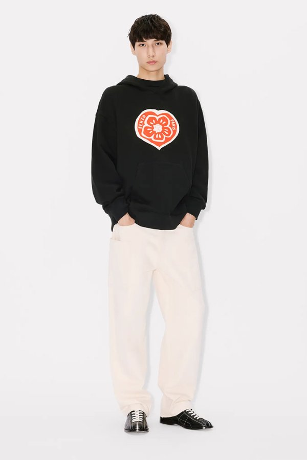 画像4: KENZO ケンゾー KENZO Boke Heart' オーバーサイズ フーディー イン コットン{-BFS} (4)