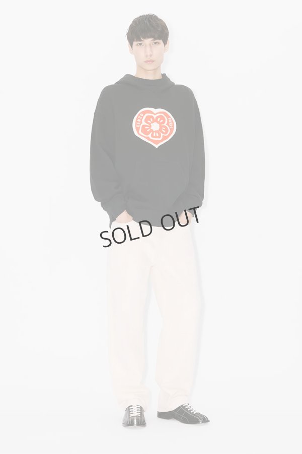 画像4: {SOLD}KENZO ケンゾー KENZO Boke Heart' オーバーサイズ フーディー イン コットン{-BFS} (4)