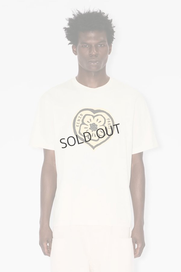 画像2: {SOLD}KENZO ケンゾー KENZO Boke Heart' Tシャツ イン コットン{-BFS} (2)